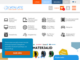 'datagate.ee' screenshot