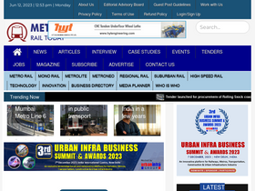 'metrorailtoday.com' screenshot
