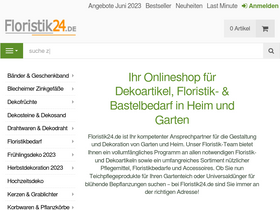 'floristik24.de' screenshot