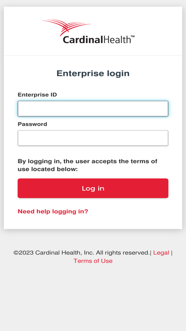 login.cardinalhealth.net