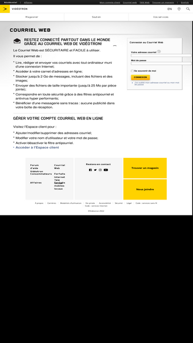 courrielweb.videotron.com