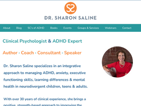 'drsharonsaline.com' screenshot