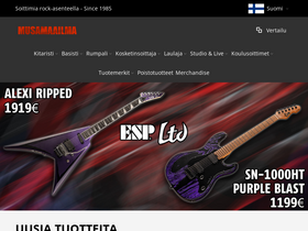 'musamaailma.fi' screenshot
