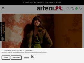 'arteni.it' screenshot