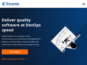 'tricentis.com' screenshot
