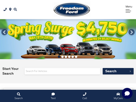 'freedomfordsales.ca' screenshot
