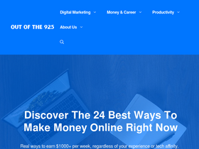 'outofthe925.com' screenshot