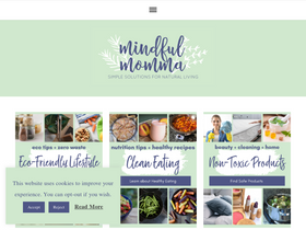 'mindfulmomma.com' screenshot