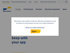 'bancontact.com' screenshot