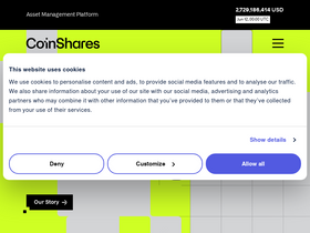 'coinshares.com' screenshot