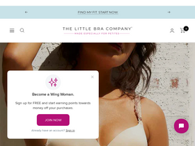 'thelittlebracompany.com' screenshot