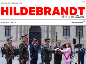 'hildebrandtensustrece.com' screenshot