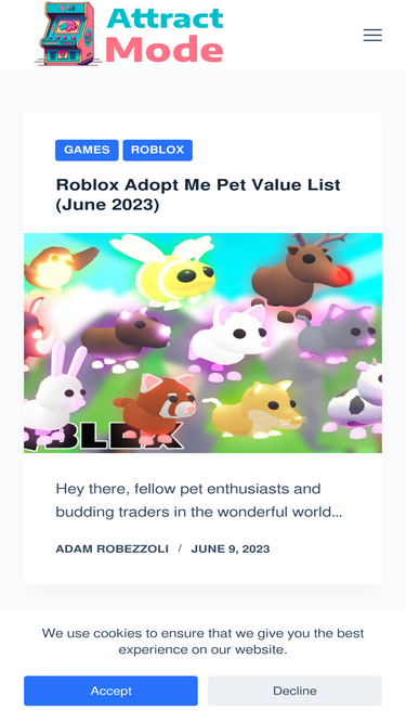 Roblox Adopt Me Pet Value List (June 2023) - Attract Mode