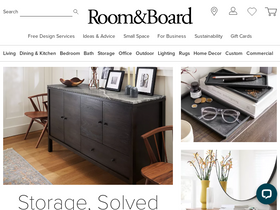 'roomandboard.com' screenshot