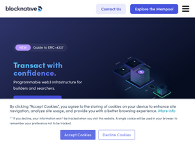 'blocknative.com' screenshot