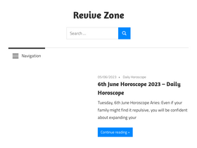 'revivezone.com' screenshot