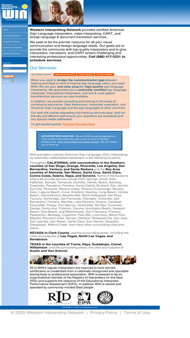 westerninterpreting.net