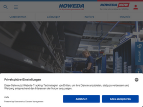 'noweda.de' screenshot
