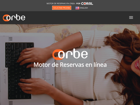 'orbebooking.com' screenshot