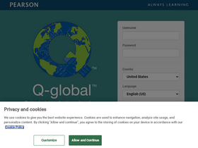 qglobal.pearsonclinical.com