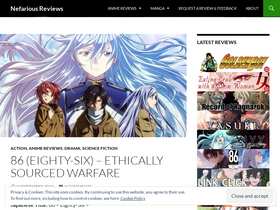 'nefariousreviews.com' screenshot