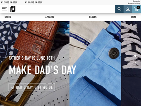 'footjoy.ca' screenshot