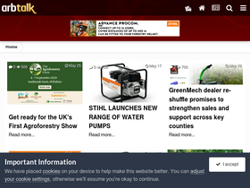 'arbtalk.co.uk' screenshot
