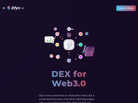 'dfyn.network' screenshot