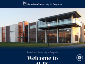 'aubg.edu' screenshot