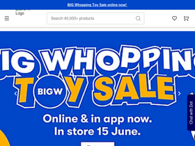 'bigw.com.au' screenshot