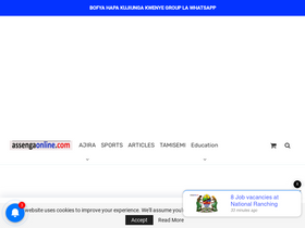 'assengaonline.com' screenshot