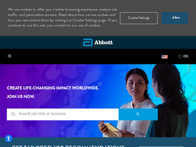 'jobs.abbott' screenshot