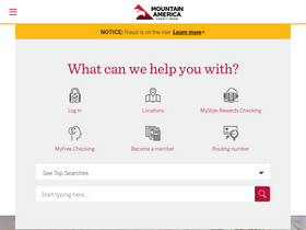 'macu.com' screenshot