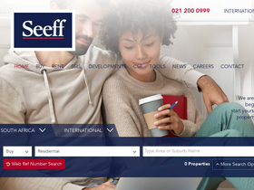 'seeff.com' screenshot