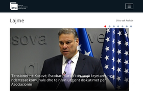 'rtsh.al' screenshot