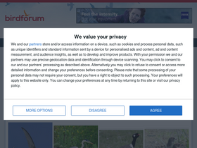 'birdforum.net' screenshot