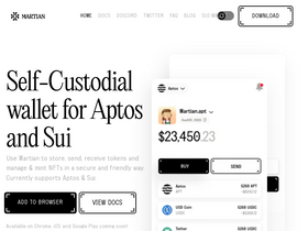 'martianwallet.xyz' screenshot