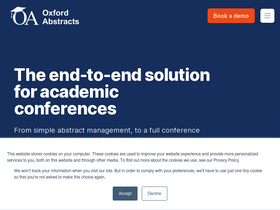 'oxfordabstracts.com' screenshot
