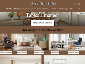herode-et-bo.com homepage screenshot