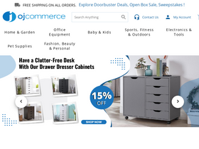 'ojcommerce.com' screenshot