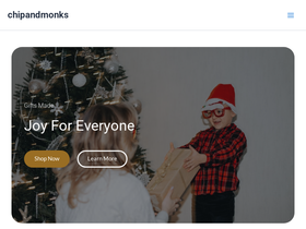 chipandmonks.com homepage screenshot