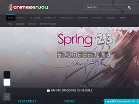 'anime2enjoy.com' screenshot