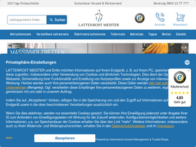 'lattenrost-meister.de' screenshot