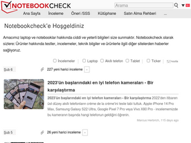 'notebookcheck-tr.com' screenshot