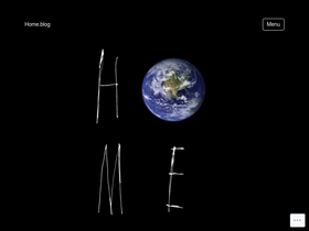 'home.blog' screenshot
