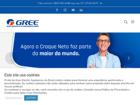 'gree.com.br' screenshot