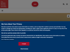 'bhs.org.uk' screenshot