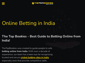 'thetopbookies.com' screenshot