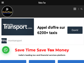 'babatax.com' screenshot