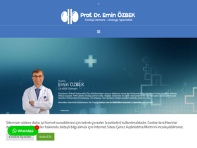 'dreminozbek.com' screenshot